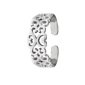 بند انگشتی نقره زنانه اقلیمه کد BN2