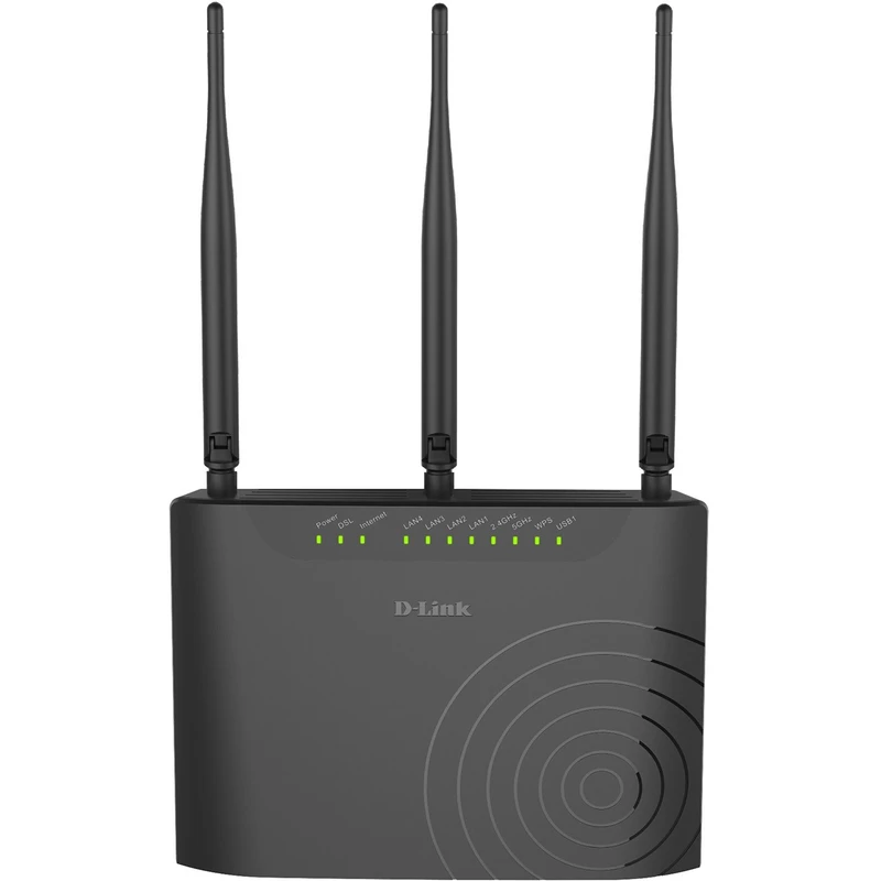 مودم روتر بی‌سیم ADSL2 Plus و VDSL2 Plus دی-لینک مدل DSL-2877AL