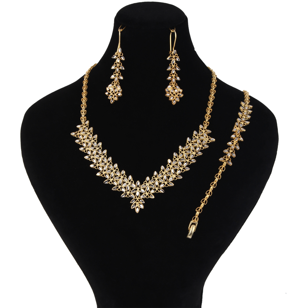 نیم ست نقره زنانه مد و کلاس کد MC-213