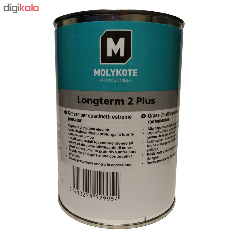 گریس مولیکوت مدل Longterm 2 Plus وزن 1 کیلوگرم گریس مولیکوت مدل Longterm 2 Plus وزن 1 کیلوگرم