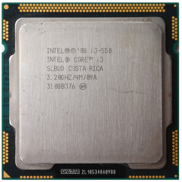 پردازنده مرکزی اینتل سری Westmere مدل Core i3-550