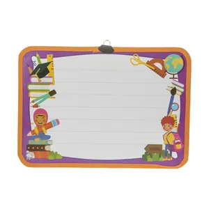 تخته وایت برد طرح لوازم تحریر سایز 24 × 34 سانتی‌ متر