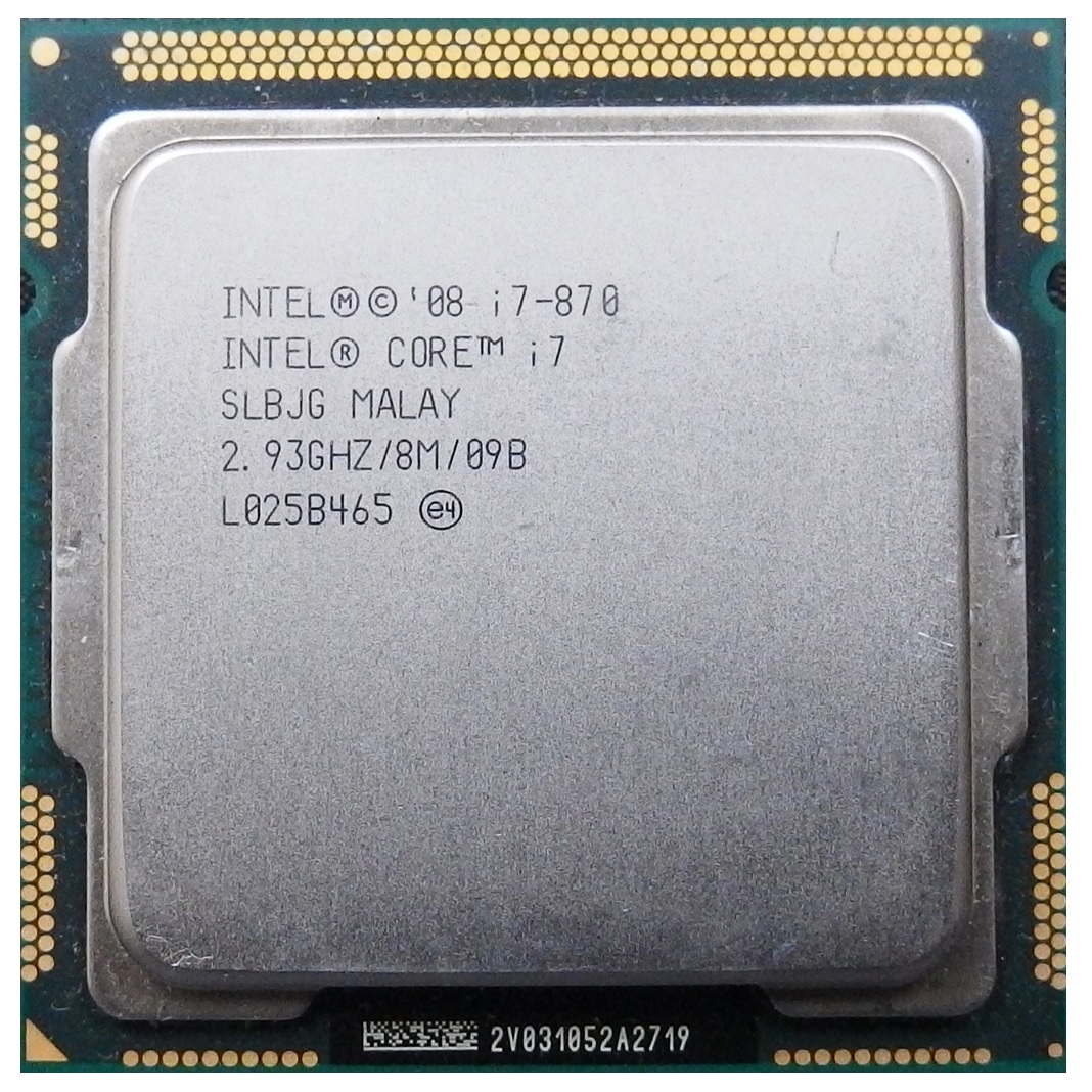 پردازنده مرکزی اینتل سری Nehalem مدل Core i7-870