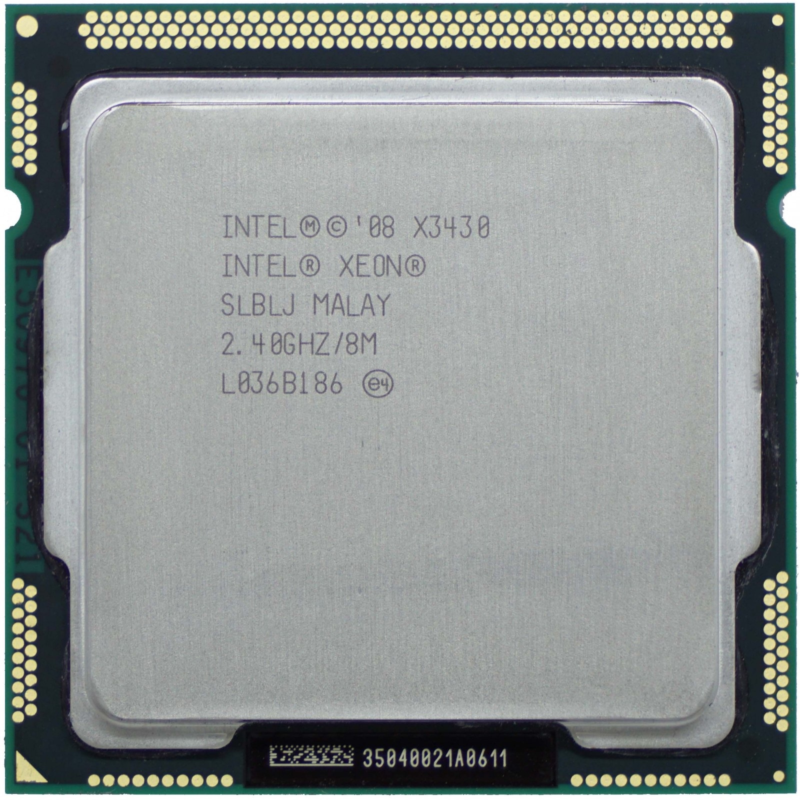 پردازنده مرکزی اینتل سری Nehalem مدل Xeon X3430