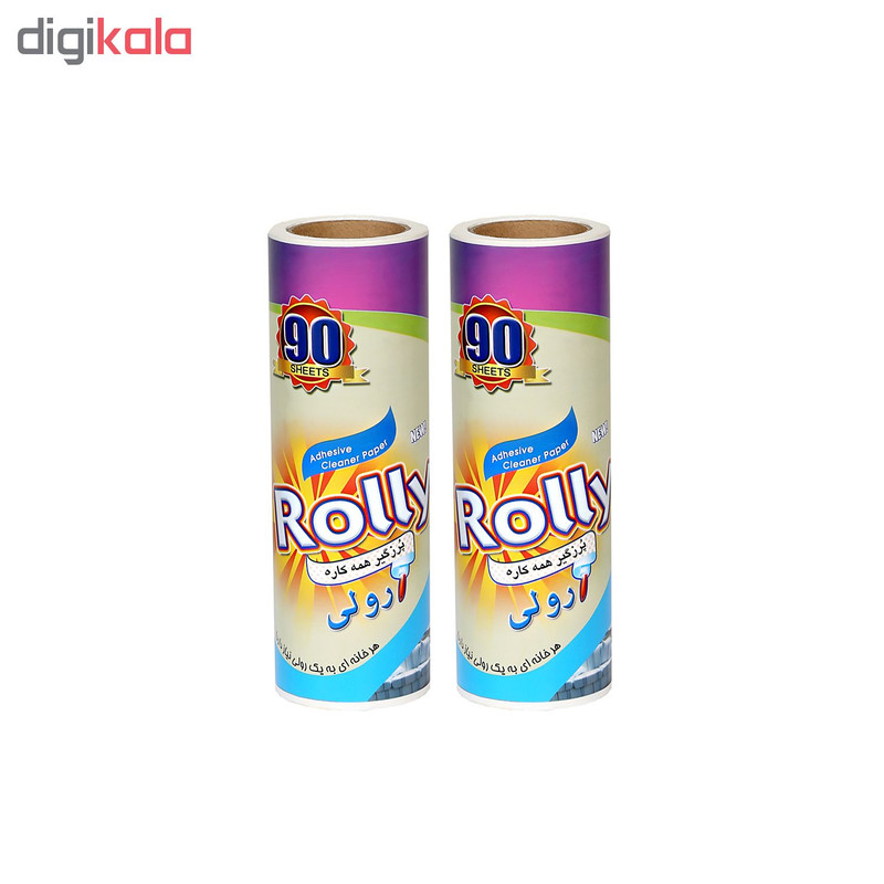 یدک پرزگیر لباس رولی مدل YD22 بسته ۲ عددی