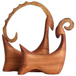 مجسمه کارکیا طرح قوچ کد W10 مجموعه 2 عددی