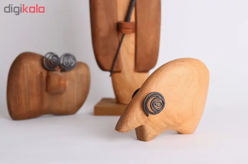 مجسمه کارکیا طرح چوپان و گوسفندان کد W11