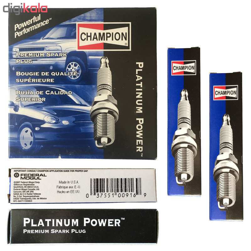 شمع خودرو چمپیون مدل RC7PYCB4 بسته 4 عددی