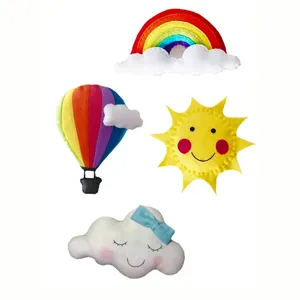 آویز پرده اتاق کودک کد 01 مجموعه 4 عددی