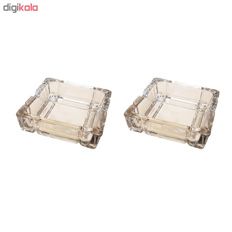 زیر سیگاری مدل BM609 بسته 2 عددی