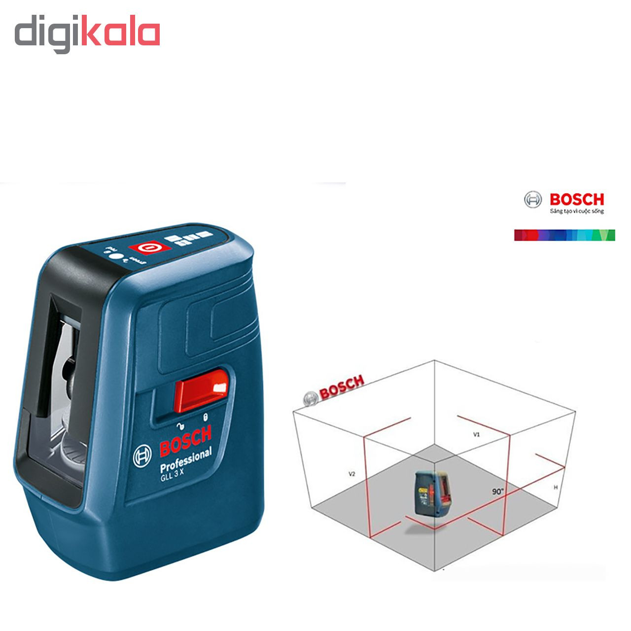 تراز لیزری بوش مدل GLL 3 X