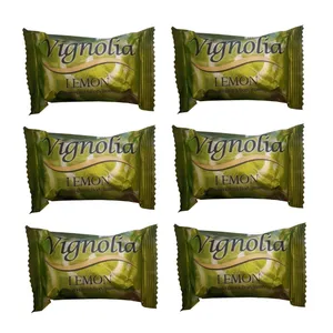 صابون شستشو ویگنولیا مدل Lemon وزن  75 گرم مجموعه 6 عددی