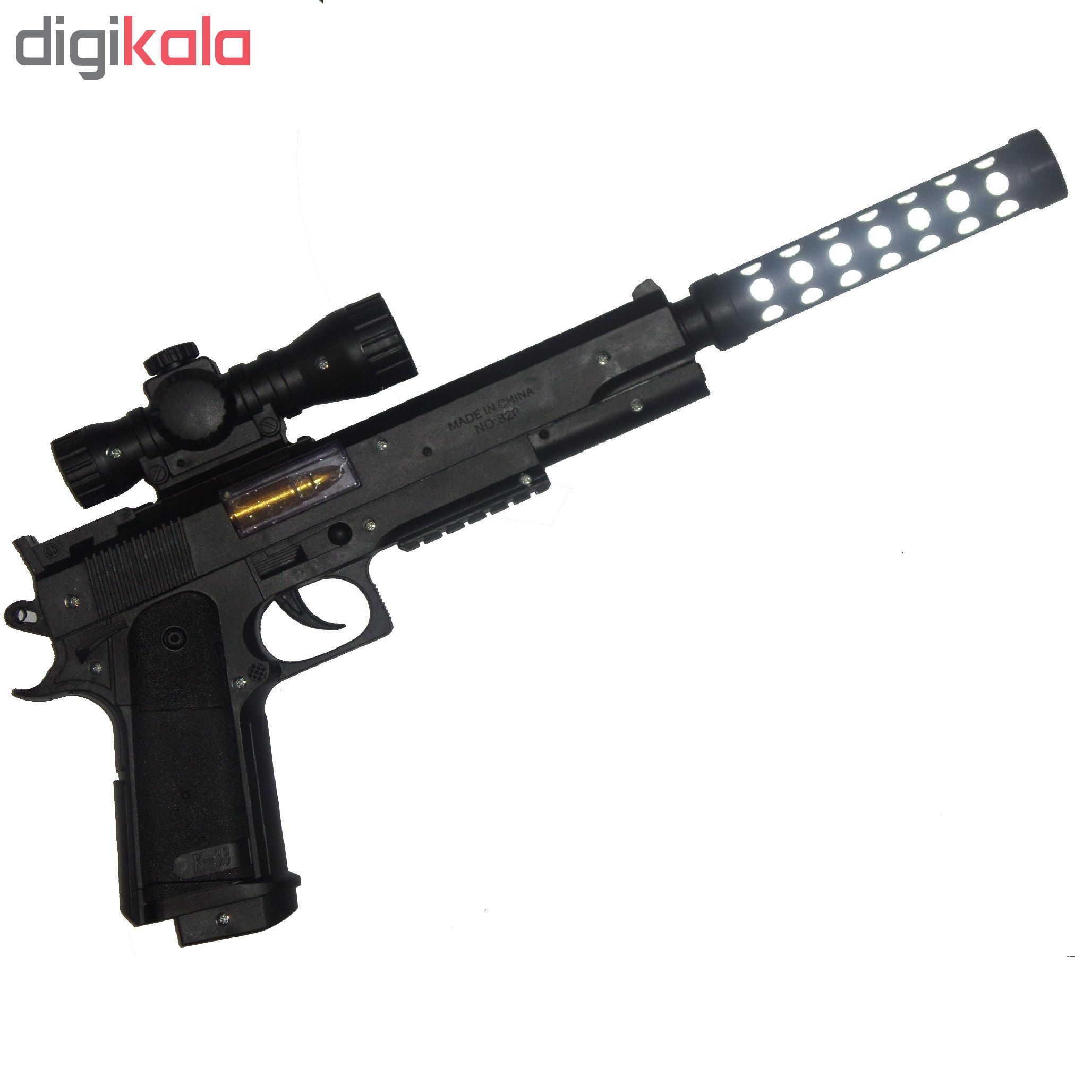 تفنگ بازی مدل mute hand gun کد a14