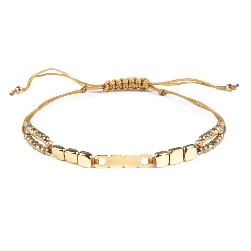 دستبند طلا 18 عیار زنانه ریسه گالری کد Ri3-H1170