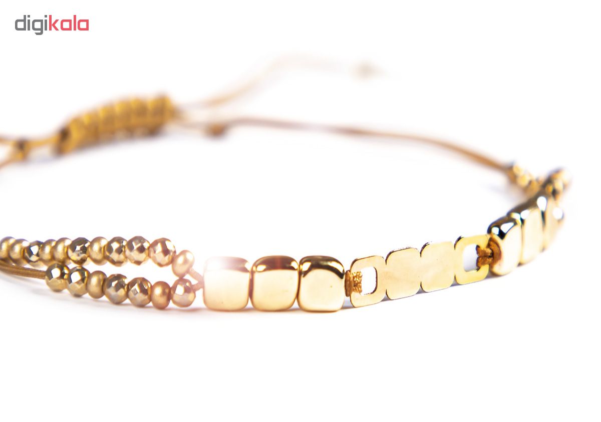 دستبند طلا 18 عیار زنانه ریسه گالری کد Ri3-H1170