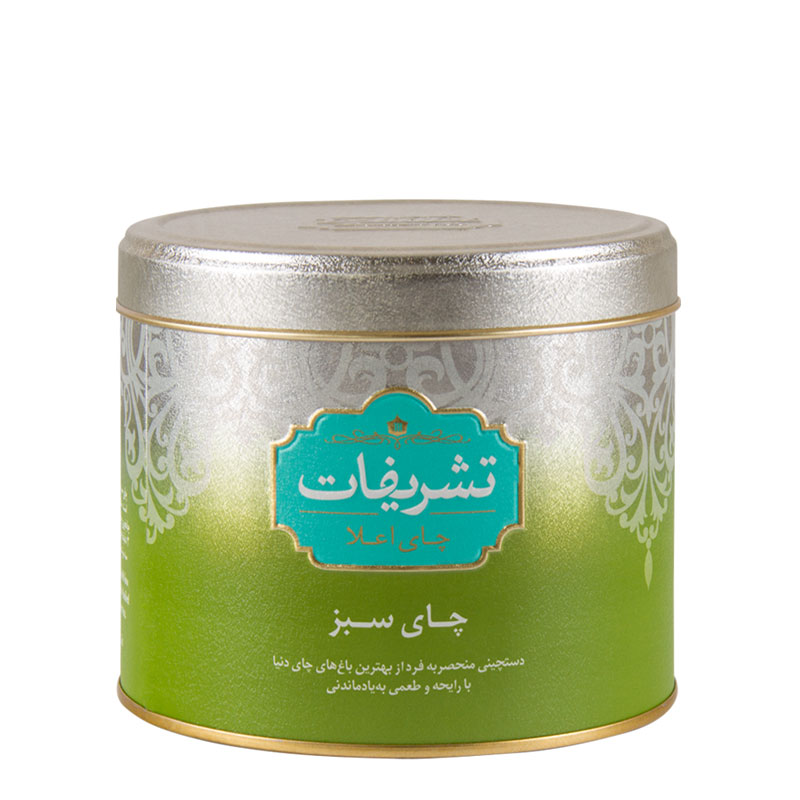 چای سبز با گل یاس تشریفات مقدار 250 گرم