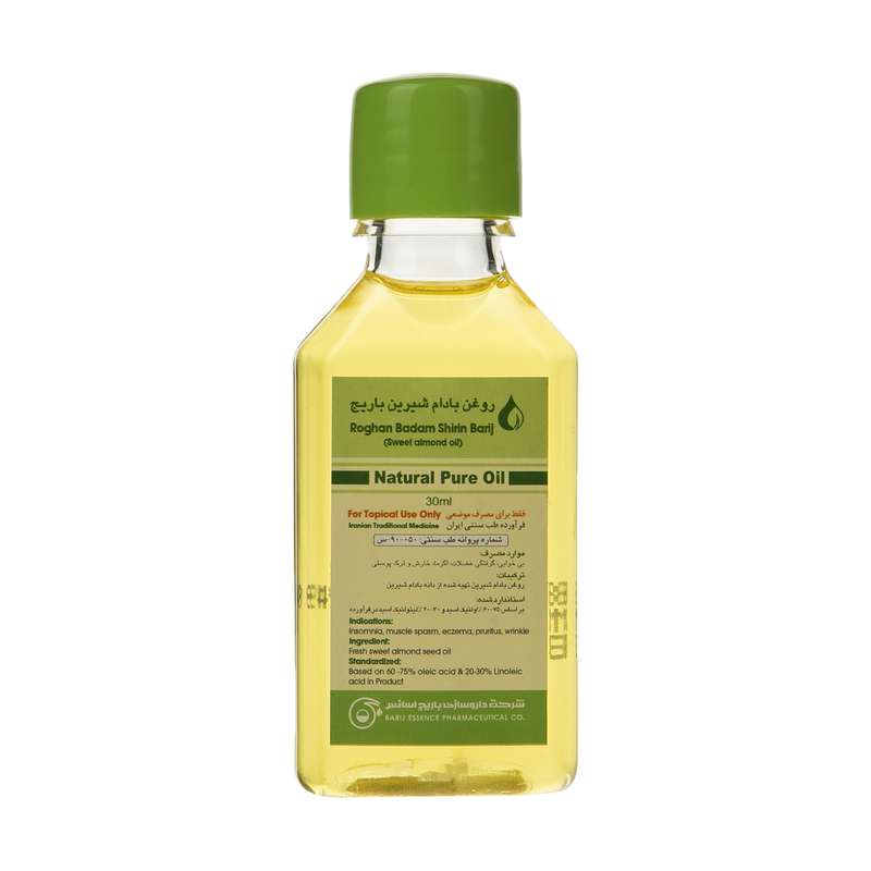 روغن بادام شیرین باریج اسانس - 30 میلی لیتر روغن بادام شیرین باریج اسانس - 30 میلی لیتر