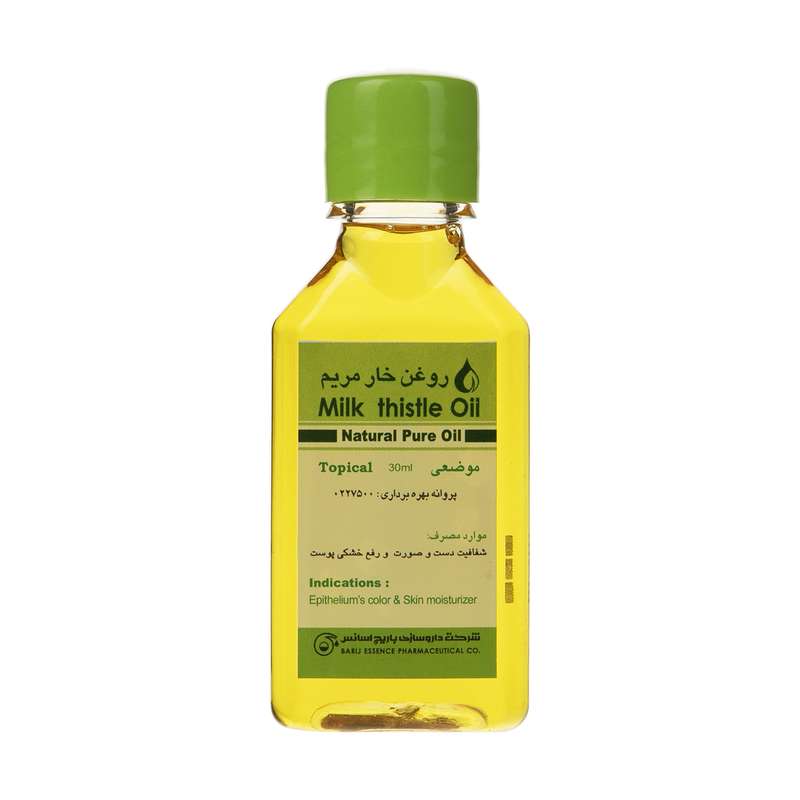 روغن خار مریم باریج اسانس حجم 30 میلی لیتر روغن خار مریم باریج اسانس حجم 30 میلی لیتر