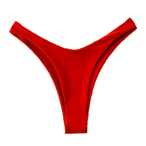 شورت مایو زنانه کد T364-DIY رنگ قرمز
