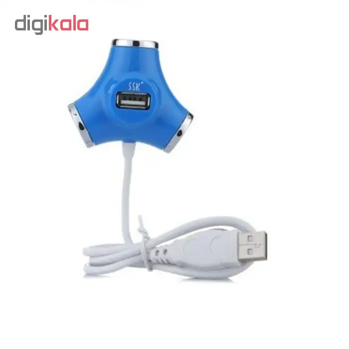 هاب 4 پورت USB 2.0 اس اس کا مدل SHU012
