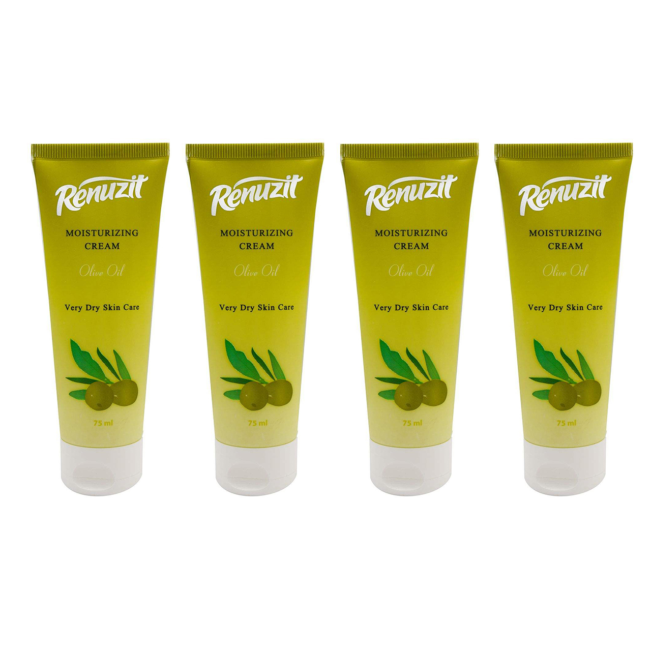 کرم مرطوب کننده رینو زیت مدل OLIVE OIL حجم 75 میلی لیتر مجموعه 4 عددی
