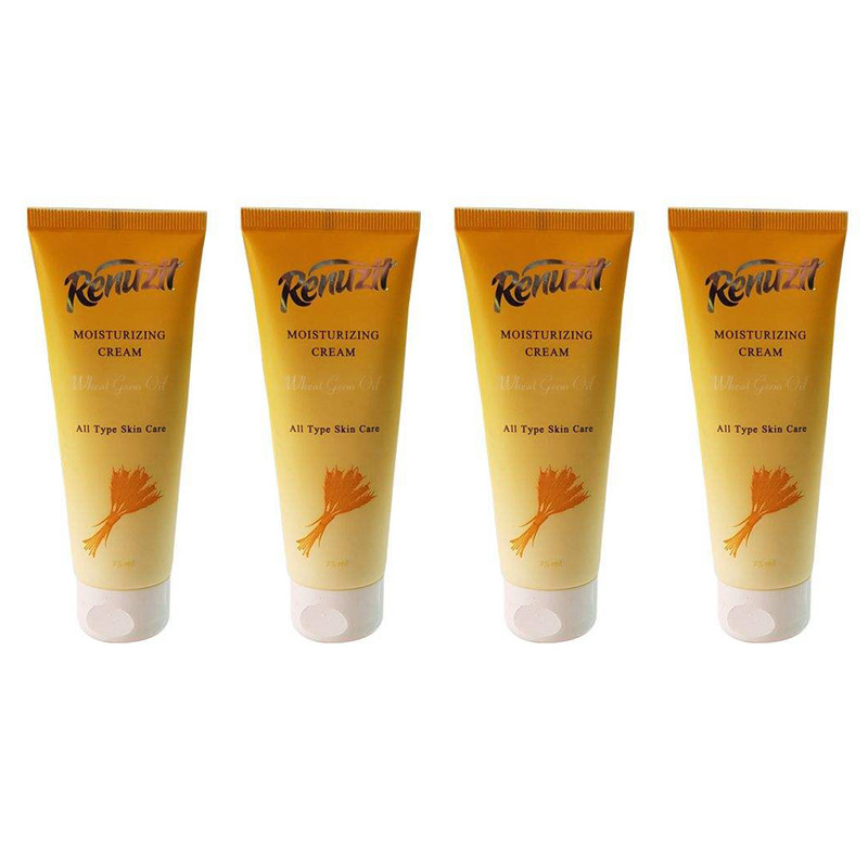 کرم مرطوب کننده رینو زیت مدل Wheat germ حجم 75 میلی لیتر مجموعه 4 عددی