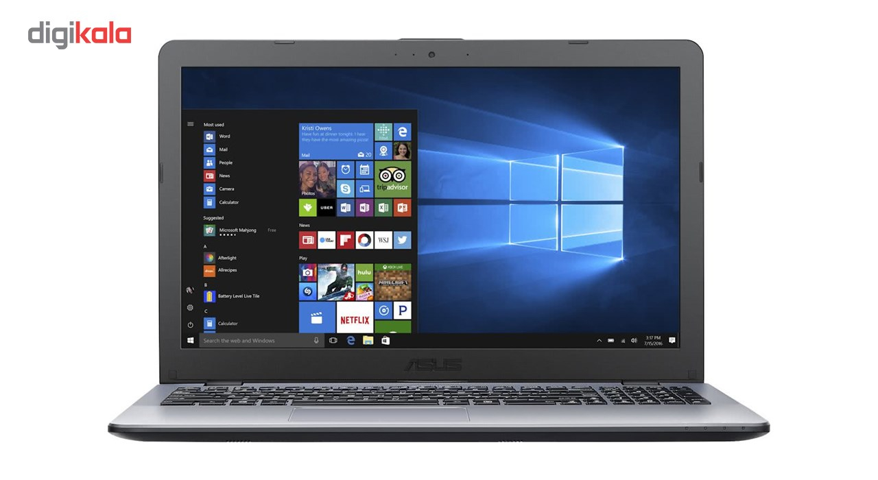 لپ تاپ 15 اینچی ایسوس مدل R542UN - I