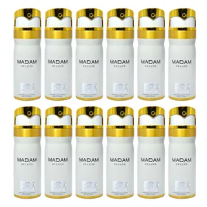 اسپری خوشبو کننده بدن زنانه مای پرفیومز مدل  Madam Deluxe حجم 150 میلی لیتر مجموعه 12 عددی