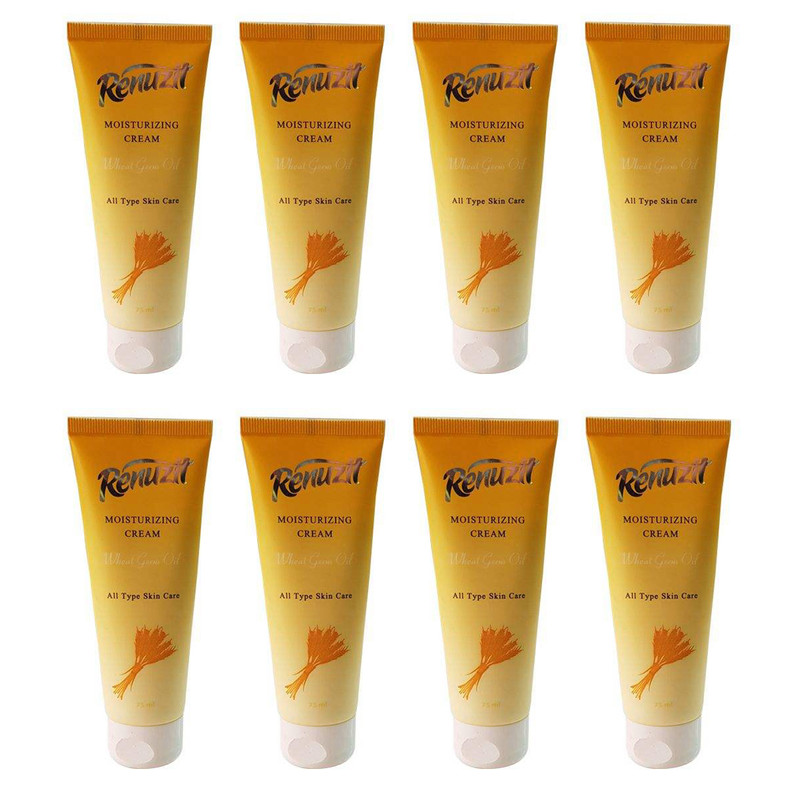 کرم مرطوب کننده رینو زیت مدل Wheat germ حجم 75 میلی لیتر مجموعه 8 عددی