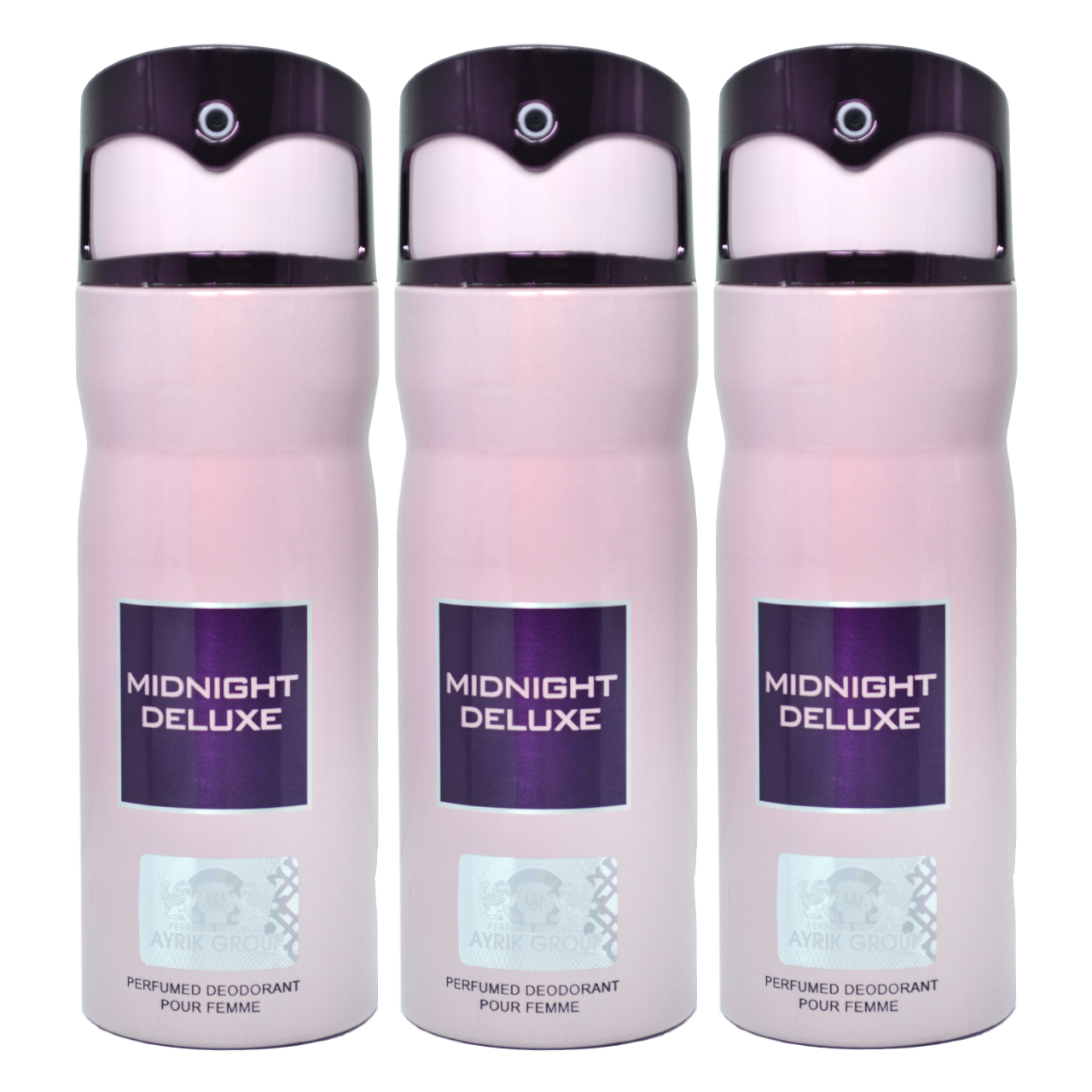 اسپری خوشبو کننده بدن زنانه مای پرفیومز مدل Midnight Deluxe حجم 150 میلی لیتر مجموعه 3 عددی