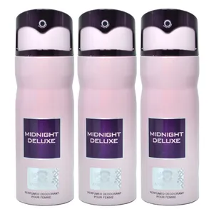 اسپری خوشبو کننده بدن زنانه مای پرفیومز مدل  Midnight Deluxe حجم 150 میلی لیتر مجموعه 3 عددی