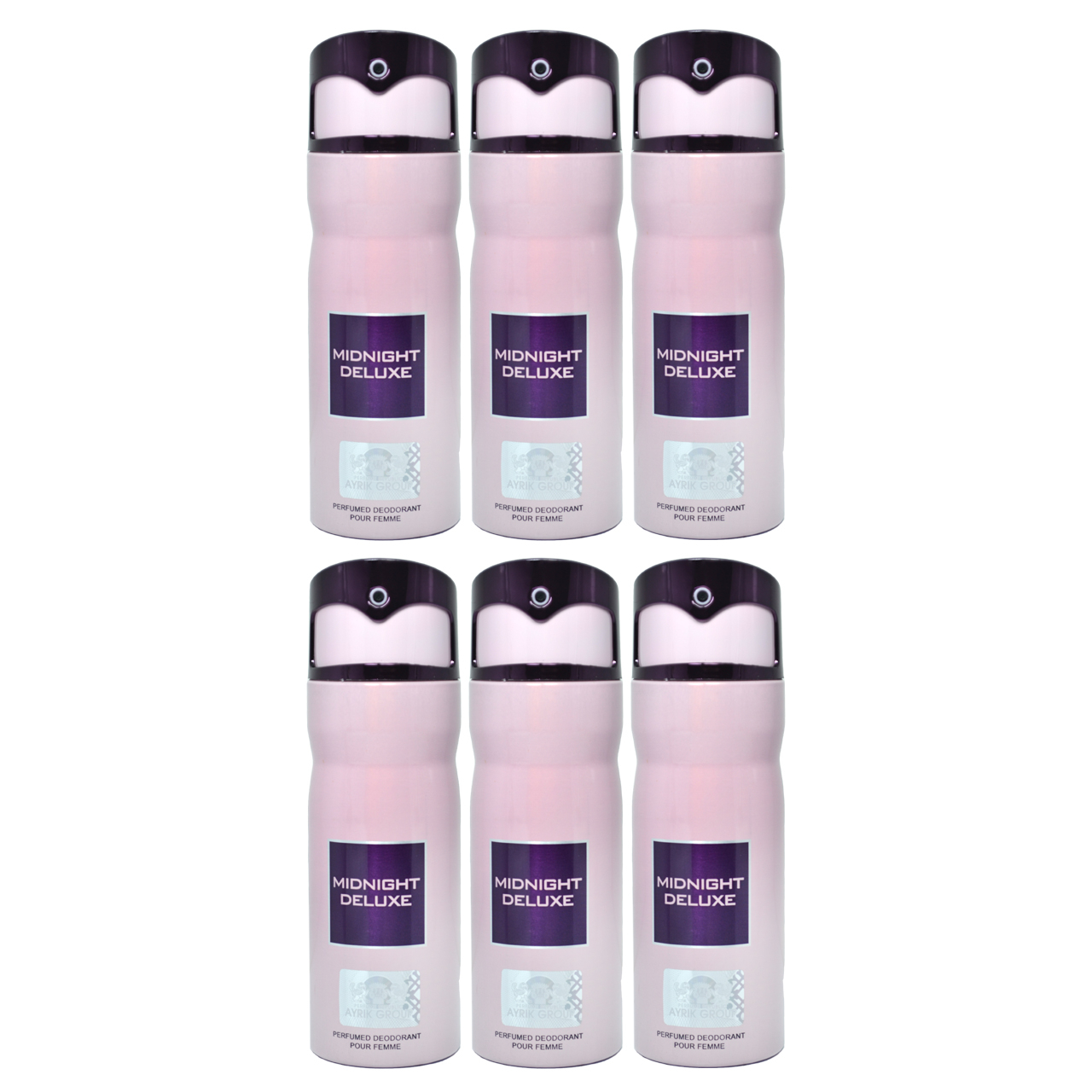 اسپری خوشبو کننده بدن زنانه مای پرفیومز مدل Midnight Deluxe حجم 150 میلی لیتر مجموعه 6 عددی