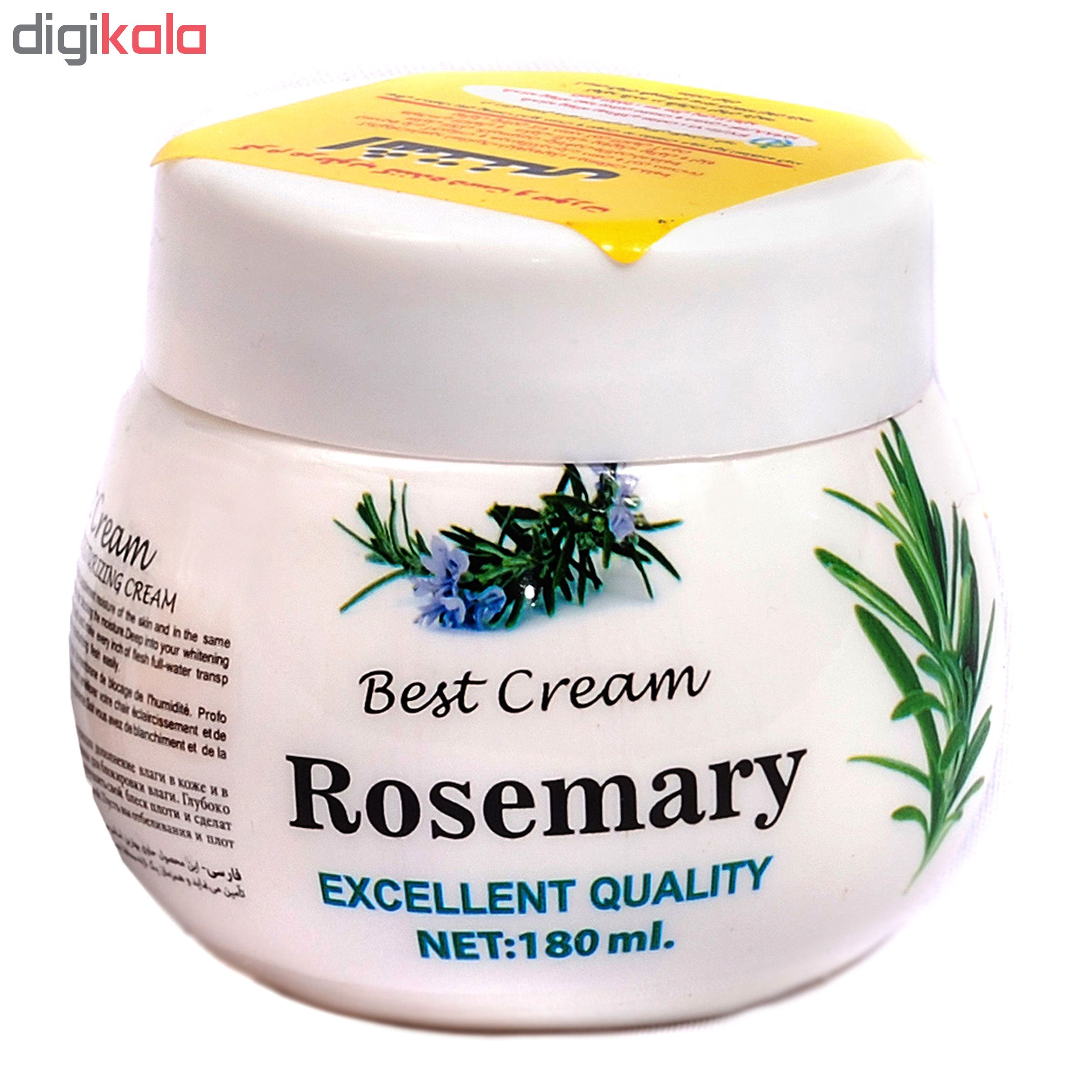 کرم مرطوب کننده اشتنی مدل Rosemary حجم 180 میلی لیتر مجموعه 4 عددی