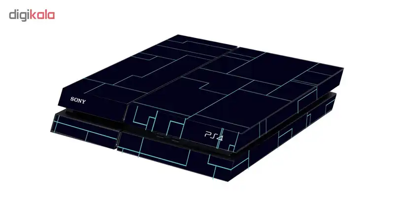 برچسب افقی پلی استیشن 4 گراسیپا طرح Space کد 1