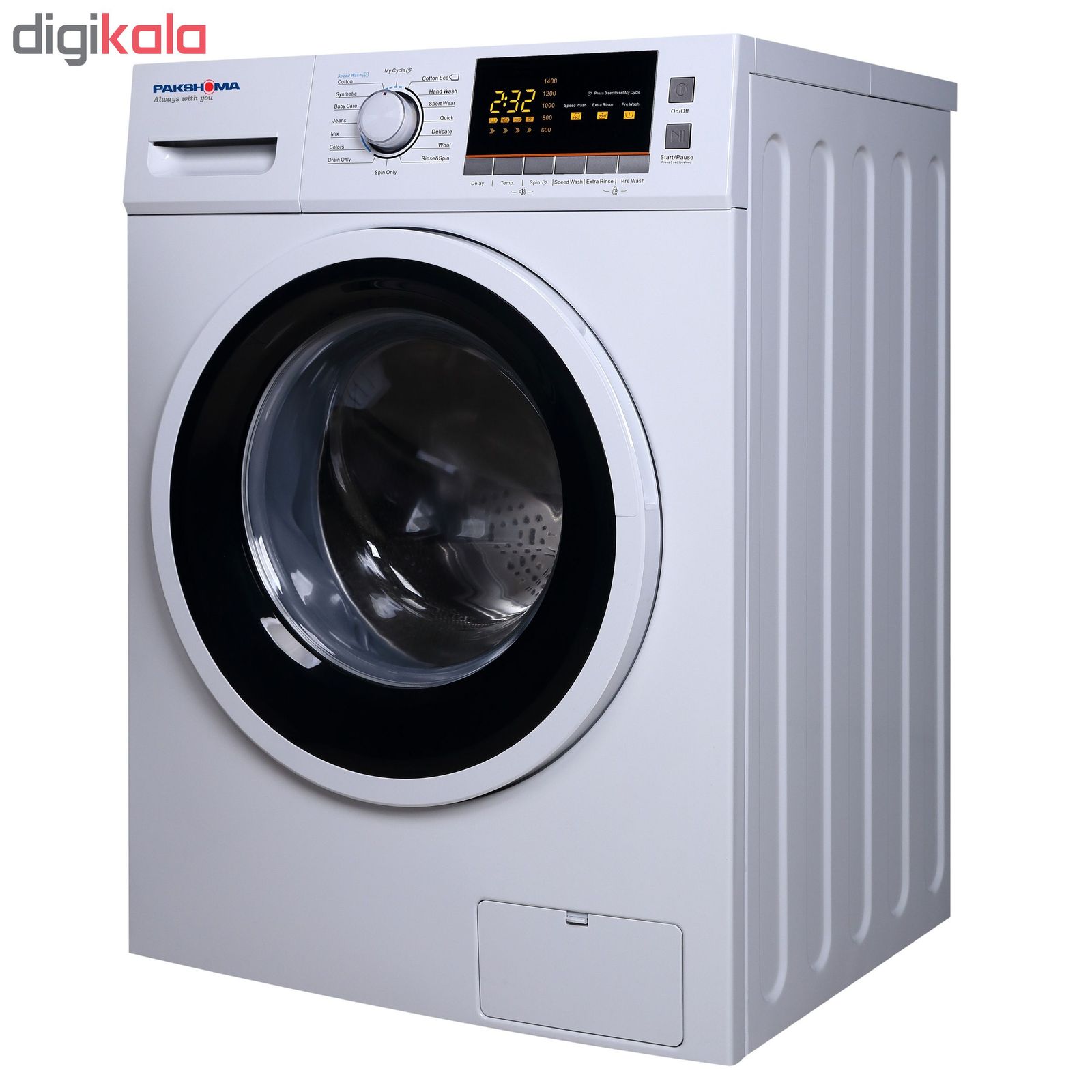 ماشین لباسشویی پاکشوما مدل MFU-83406 ظرفیت 8 کیلوگرم main 1 1