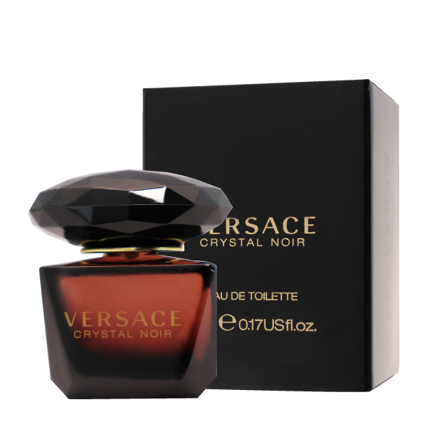 عطر جیبی زنانه ورساچه مدل Crystal Noir حجم 5 میلی لیتر