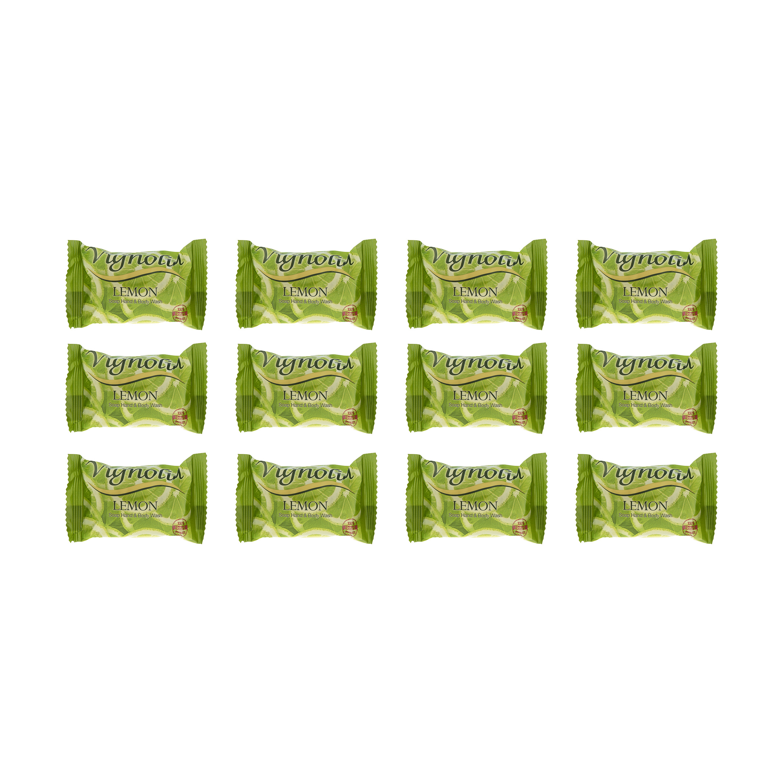 صابون ویگنولیا مدل Lemon مقدار 75 گرم بسته 12 عددی