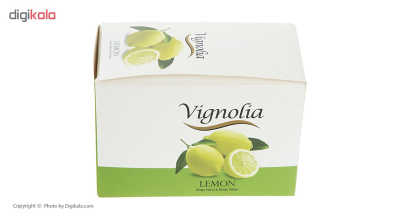 صابون ویگنولیا مدل Lemon مقدار 75 گرم بسته 12 عددی