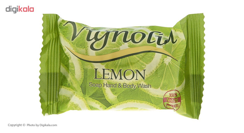 صابون ویگنولیا مدل Lemon مقدار 75 گرم بسته 12 عددی