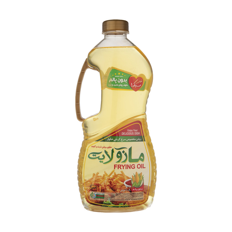 روغن سرخ کردنی ذرت و کنجد مازولایت - 1.8 لیتر