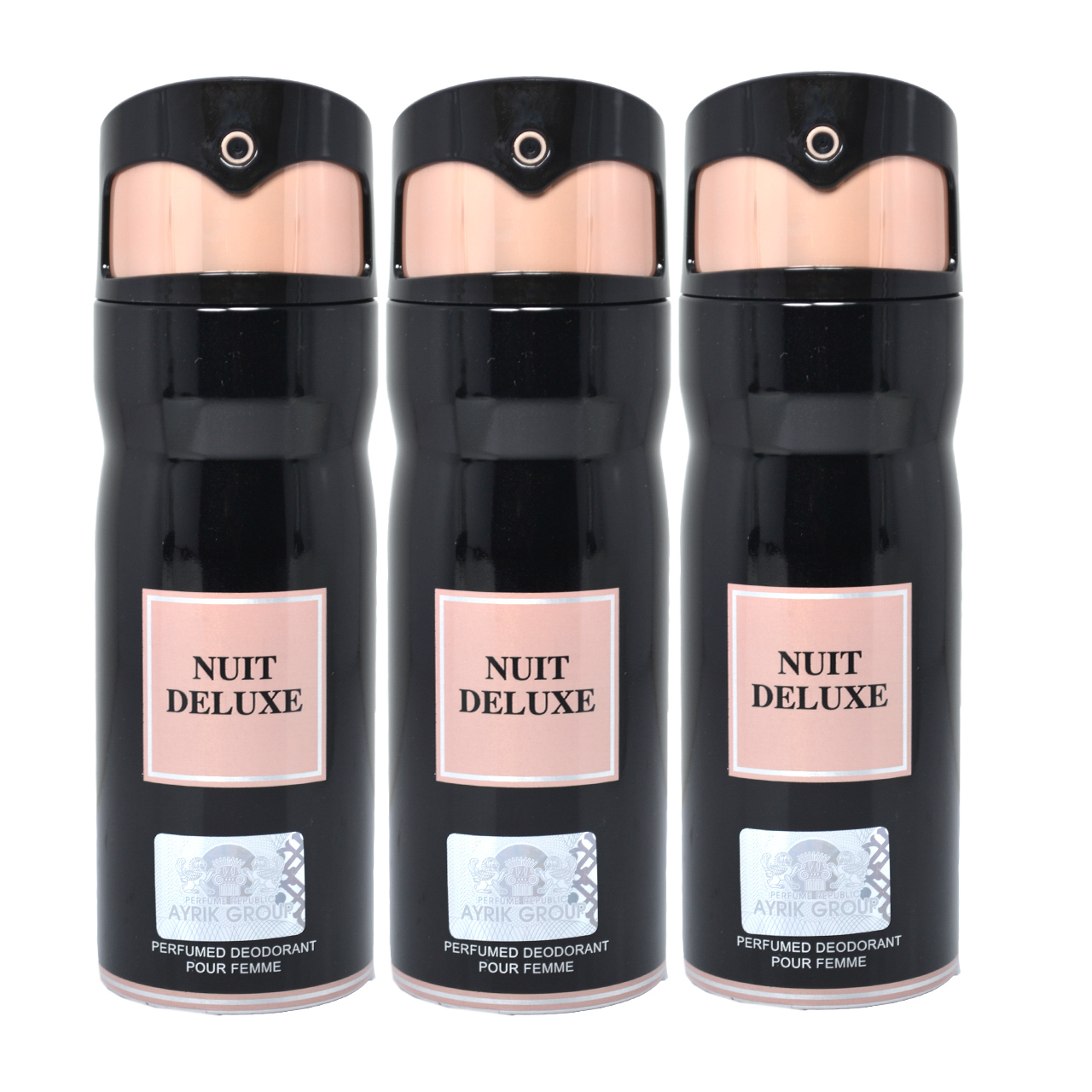 اسپری خوشبو کننده بدن زنانه مای پرفیومز مدل Nuit Deluxe حجم 150 میلی لیتر مجموعه 3 عددی