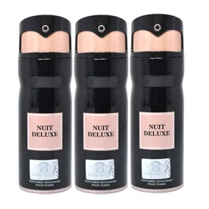 اسپری خوشبو کننده بدن زنانه مای پرفیومز مدل Nuit Deluxe حجم 150 میلی لیتر  مجموعه 3 عددی