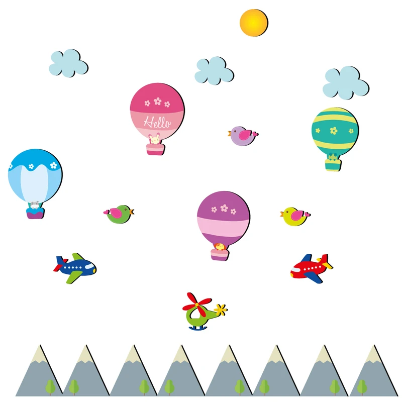 استیکر ژیوار مدل پرواز در کوهستان