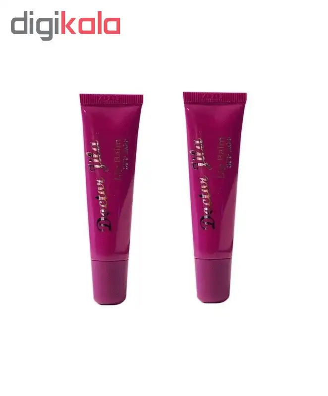 کرم نرم کننده لب دکتر ژیلا مدل soothing ورن 12 گرم مجموعه 2 عددی