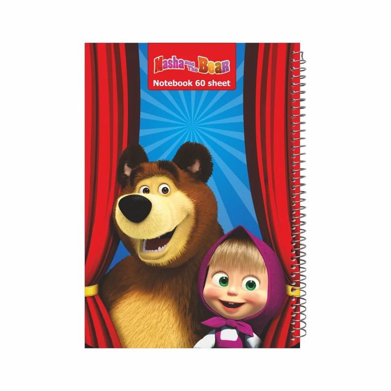 دفتر مشق 60 برگ اورین طرح Masha مدل 114