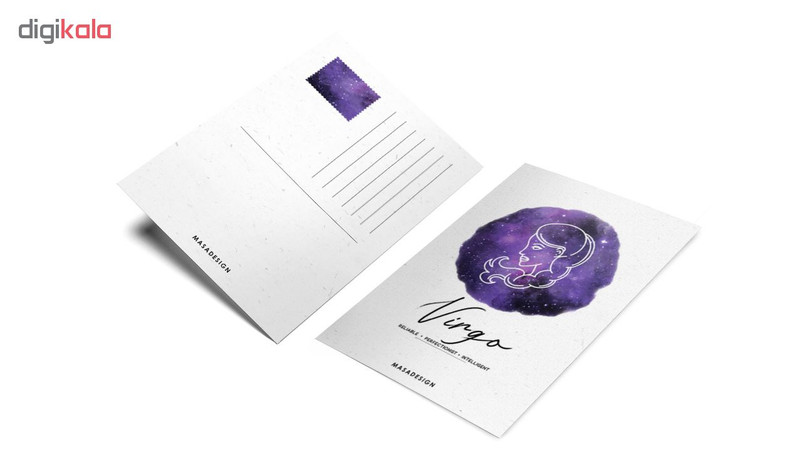 کارت پستال ماسا دیزاین طرح ماه تولد شهریور کد POST99