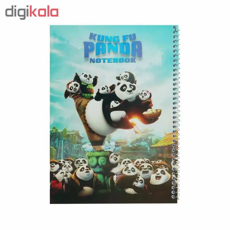 دفتر مشق 60 برگ اورین طرح Panda مدل 113
