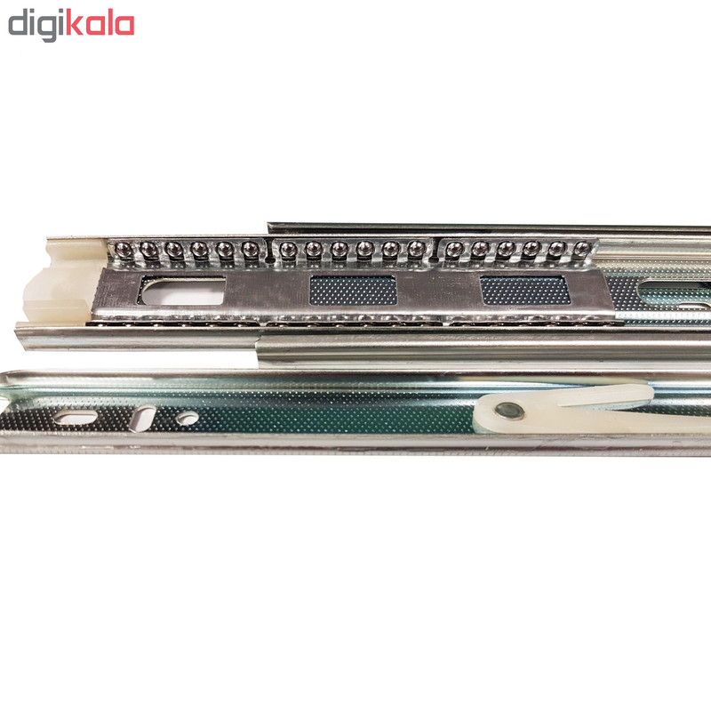 ریل ساچمه ای مهکو مدل R451040 سایز 40 سانتی متر بسته 2 عددی