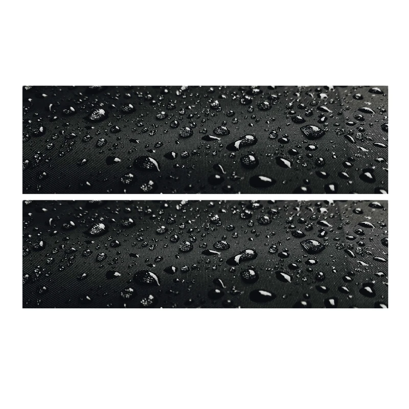 برچسب پا رکابی خودرو طرح قطره آب مدل TIG002 بسته ۲ عددی