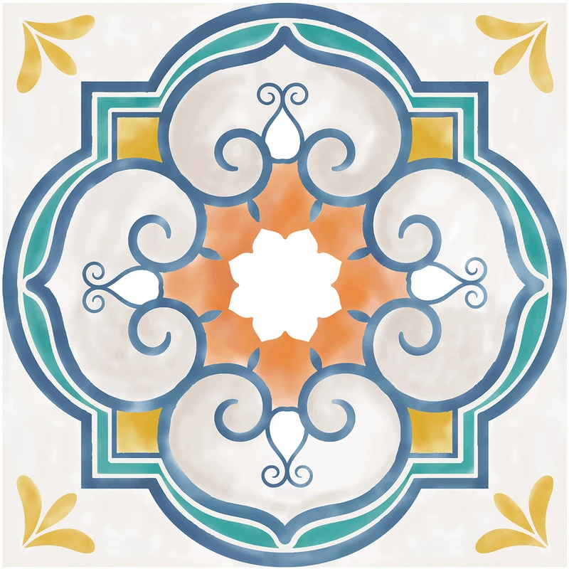 استیکر کاشی مدل O-GHAB بسته 10 عددی